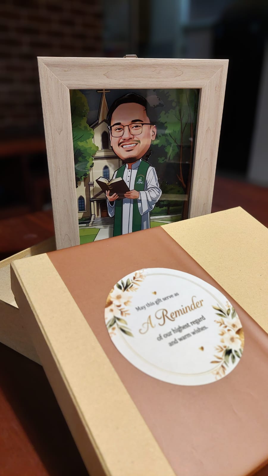Wedding or anniversary 3D caricature